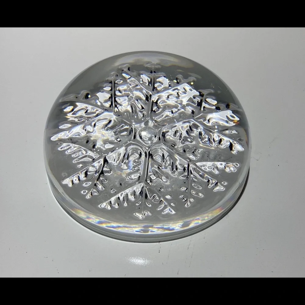 Vintage Paperweight Glass Art Office Decor Collectibles Gifts Collectors Item